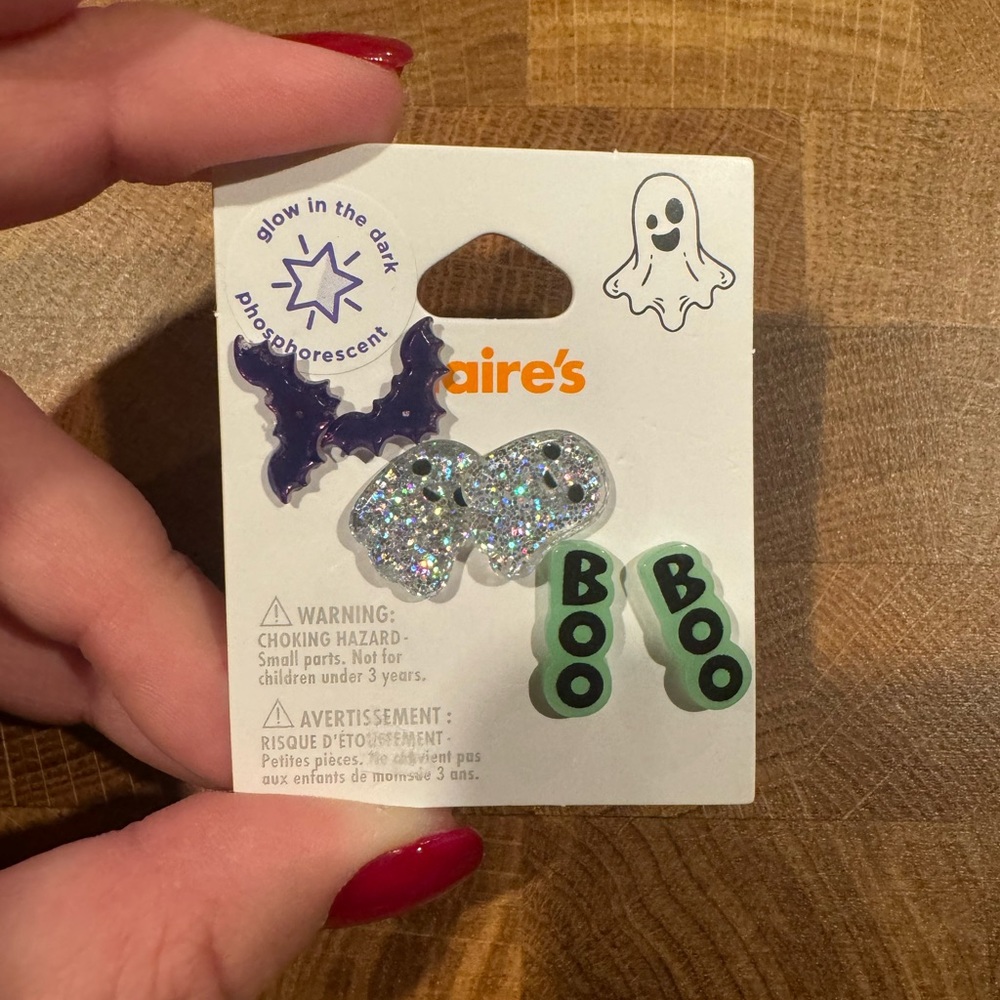 Halloween Earrings from Claire’s